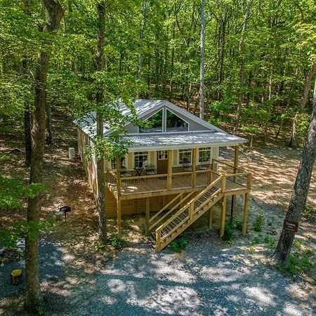 Coyote Cabin At Woodland Retreat At Desoto Beside Desoto State Park フォートペイン エクステリア 写真